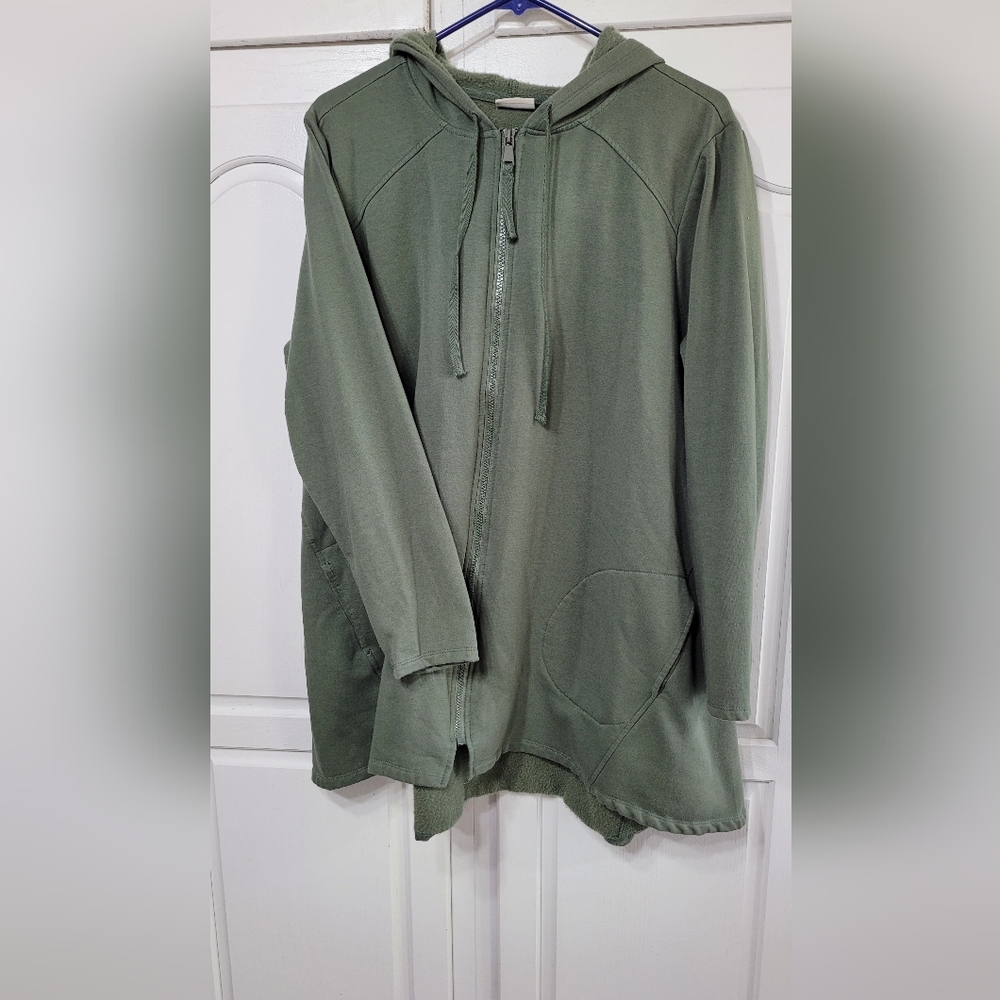 LOGO Lounge Fleece Zipper Hoodie Jacket